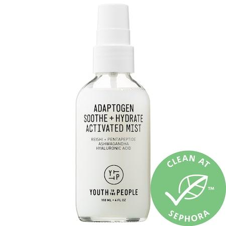 Youth To The People Adaptogen Soothe + Hydrate Activated Mist With Reishi + Ashwagandha 4 Oz/ 118 Ml