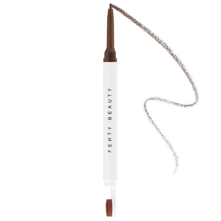 Fenty Beauty By Rihanna Brow Mvp Ultra Fine Brow Pencil & Styler Light Brown 0.0024 Oz / 0.07 G