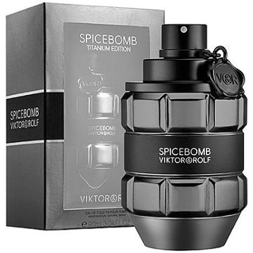 Viktor & Rolf Spicebomb Titanium Edition 3 Oz Eau De Toilette Spray
