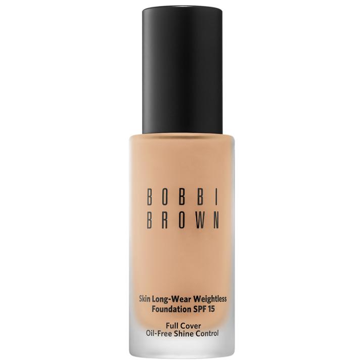 Bobbi Brown Skin Long-wear Weightless Foundation Spf 15 Golden Natural (w-058) 1 Oz/ 30 Ml