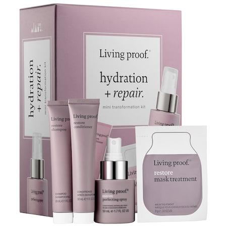 Living Proof Hydration + Repair Mini Transformation Kit