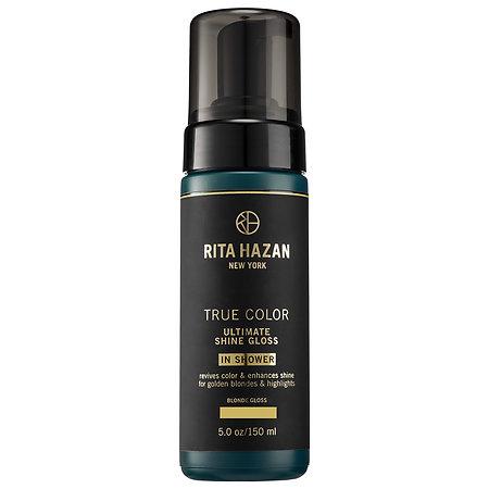 Rita Hazan Ultimate Shine Gloss Blonde - Revives Color & Enhances Shine For Golden Blondes & Highlights 5 Oz