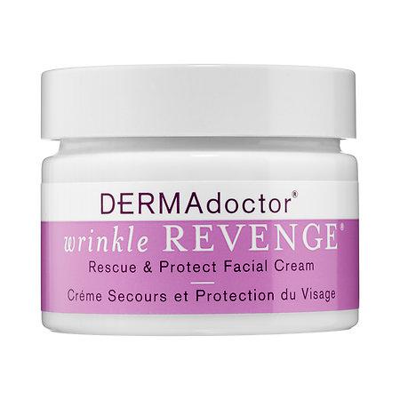Dermadoctor Wrinkle Revenge Rescue & Protect Facial Cream 1.7 Oz/ 50 Ml