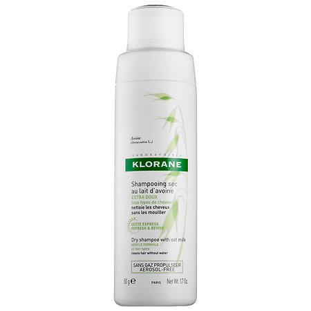 Klorane Dry Shampoo With Oat Milk - Loose Powder Formula 1.7 Oz