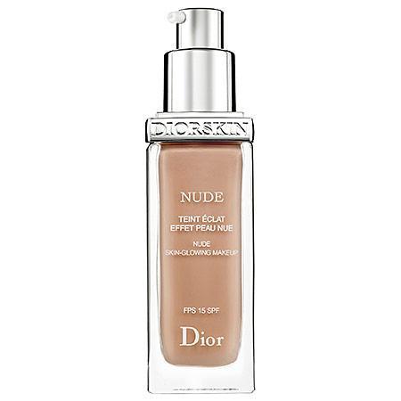 Dior Diorskin Nude Skin-glowing Makeup Spf 15 Beige 030 1 Oz