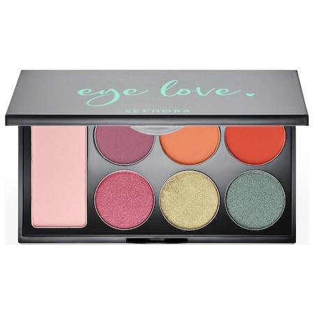 Sephora Collection Eye Love Eyeshadow Palette Jewel Tones 1 X 3.57g, 5 X 1.02g