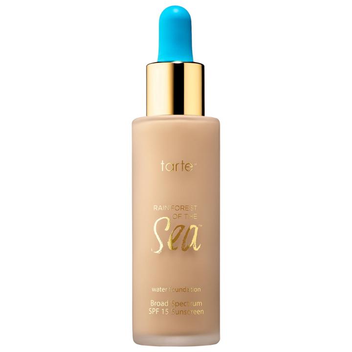 Tarte Water Foundation Broad Spectrum Spf 15 - Sea Collection 29g Light-medium Golden 1 Oz/ 30 Ml