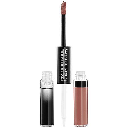 Make Up For Ever Aqua Rouge 4 Chestnut 2 X 0.08 Oz