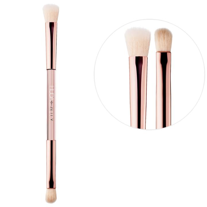 Huda Beauty Build & Blend Dual-ended Eyeshadow Blending Brush