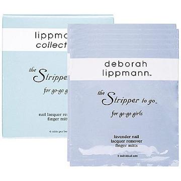Deborah Lippmann The Stripper To Go Nail Lacquer Remover Mitts 6 Mitts