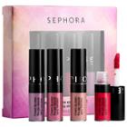Sephora Collection Cream Lip Stain Set 4 X 0.04 Oz/ 1.3 Ml