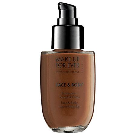 Make Up For Ever Face & Body Liquid Makeup Ebony 48 1.69 Oz