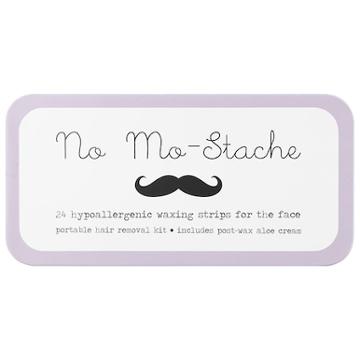 No Mo-stache No Mo-stache Portable Hypoallergenic Waxing Strips For The Face 24 Strips