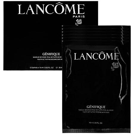 Lancome Genifique Youth Activating Second Skin Mask 6 X 0.55 Oz Sachets