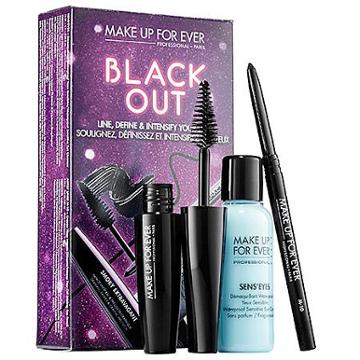 Make Up For Ever Black Out Eye Set