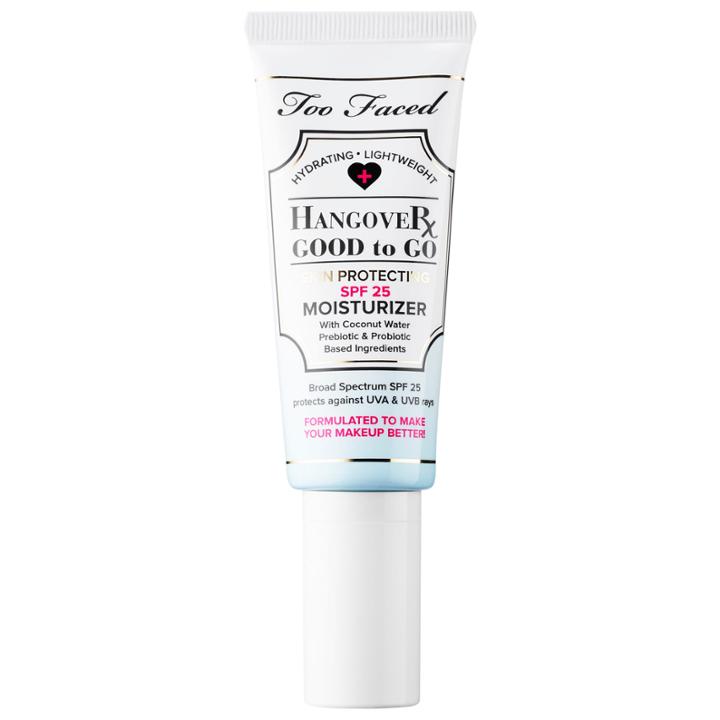 Too Faced Hangover Good To Go Skin Protecting Spf 25 Moisturizer 1.4 Oz/ 40 Ml