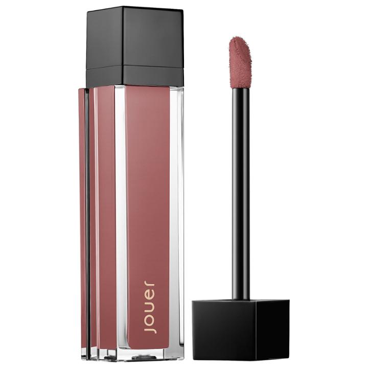 Jouer Cosmetics Long-wear Lip Crme Liquid Lipstick Noisette 0.21 Oz/ 6 Ml