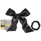 Slip Silk Ribbon & Scrunchie Black