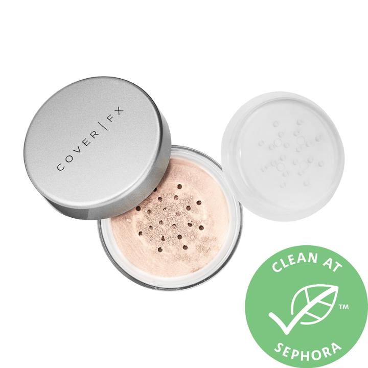 Cover Fx Perfect Setting Powder Mini Light Translucent - (travel Size) 0.14 Oz/ 4 G
