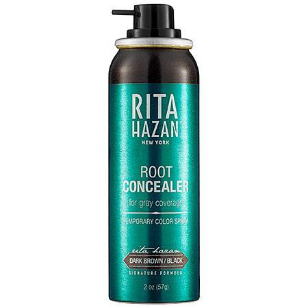 Rita Hazan Root Concealer For Gray Coverage Dark Brown/black 2 Oz