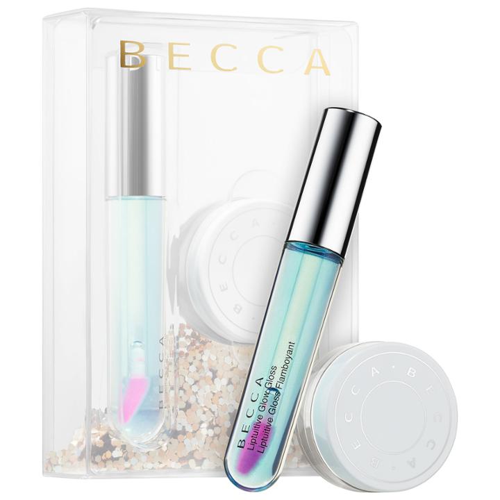 Becca Chill & Glow Setting Powder & Lip Gloss Duo