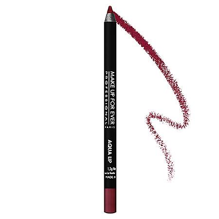 Make Up For Ever Aqua Lip Waterproof Lipliner Pencil Matte Dark Raspberry 11c 0.04 Oz
