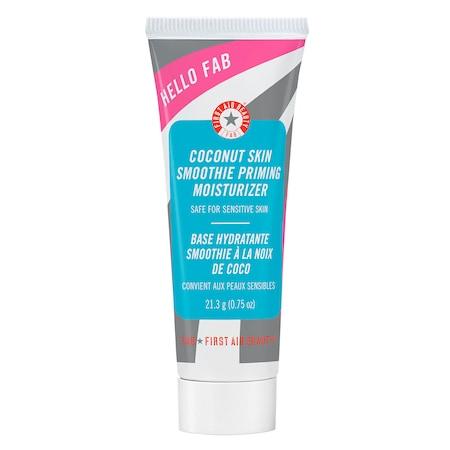 First Aid Beauty Hello Fab Coconut Skin Smoothie Priming Moisturizer Mini 0.75 Oz/ 21.3 G