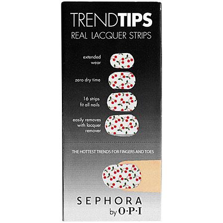 Sephora By Opi Trend Tips Cherries 1 Set