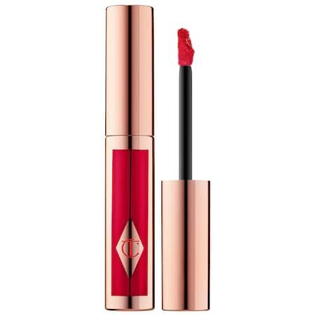 Charlotte Tilbury Hollywood Lips Liquid Lipstick Screen Siren 0.24 Oz/ 7ml