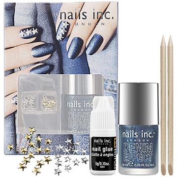 Nails Inc. Bling It On Denim And Studs