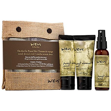 Wen(r) By Chaz Dean Sweet Almond Mint On-the-go Travel Kit