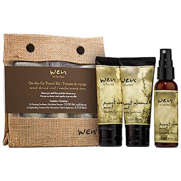 Wen(r) By Chaz Dean Sweet Almond Mint On-the-go Travel Kit