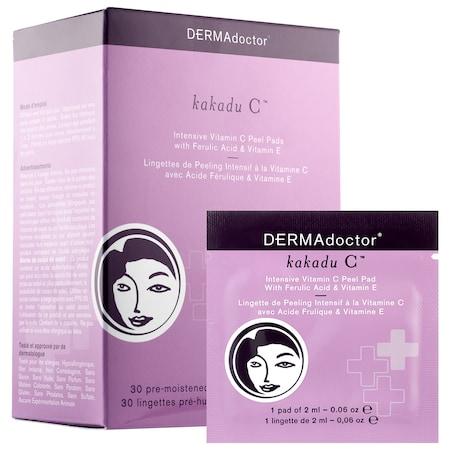Dermadoctor Kakadu C(tm) Intensive Vitamin C Peel Pads With Ferulic Acid & Vitamin E 30 X 0.06 Oz/ 1.77 Ml Pre-moistened Pads