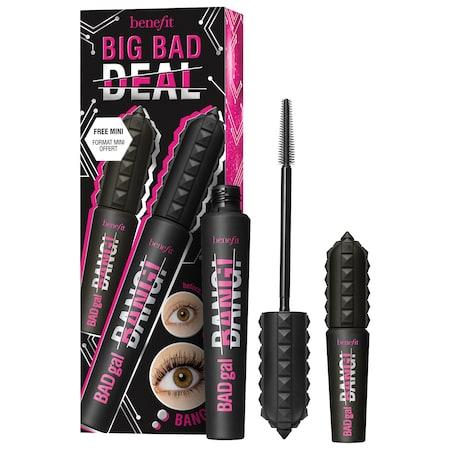 Benefit Cosmetics Big Bad Deal Bang Mascara Duo Full Size: 0.30 Oz/ 8.5 G & Mini: 0.14 Oz/ 4 G