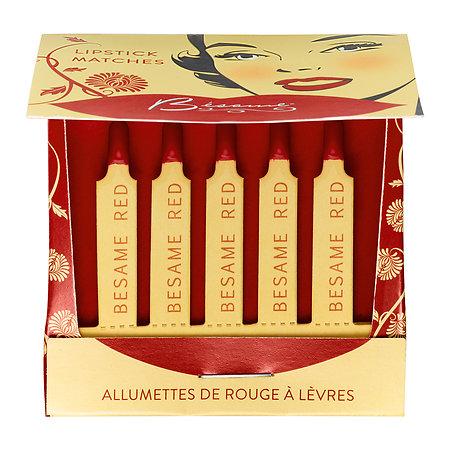 Besame Cosmetics Classic Color Lipstick Matches 5 X 0.03 Oz