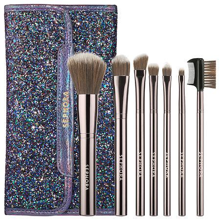 Sephora Collection Dark Rainbow Antibacterial Brush Set