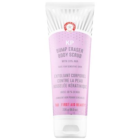 First Aid Beauty Kp Bump Eraser Body Scrub With 10% Aha 8 Oz/ 226 G