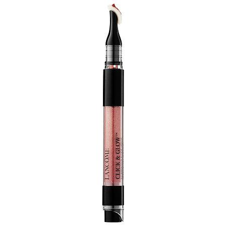 Lancome Click & Glow Highlighting Skin Fluid Lumieres Roses 0.08 Oz/ 2.4 Ml