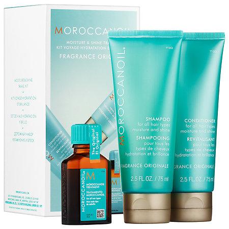 Moroccanoil Moisture & Shine Travel Kit Fragrance Originale
