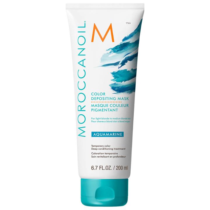 Moroccanoil Color Depositing Mask Aquamarine 6.7 Oz/ 200 Ml
