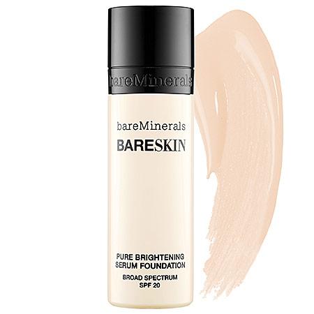 Bareminerals Bareskin(r) Pure Brightening Serum Foundation Broad Spectrum Spf 20 Bare Porcelain 01