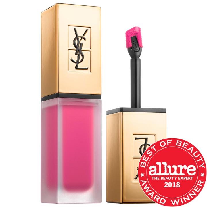 Yves Saint Laurent Tatouage Couture Liquid Matte Lip Stain 3 Rose Ink .20 Oz/ 6 Ml
