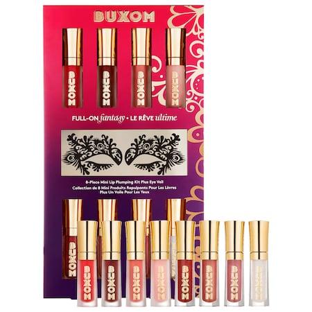 Buxom Full-on Fantasy Mini Lip Plumping Set 8 X 0.07 Oz/ 2 Ml
