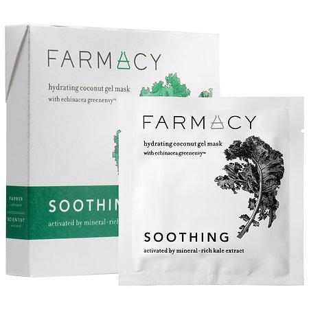 Farmacy Hydrating Coconut Gel Mask - Soothing (kale) 3 Masks