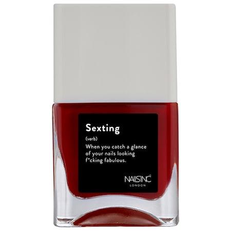 Nails Inc. Life Hack Personality Nail Polish Collection Sexting 0.47 Oz/ 14 Ml