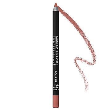 Make Up For Ever Aqua Lip Waterproof Lipliner Pencil Medium Natural Beige 3c 0.04 Oz
