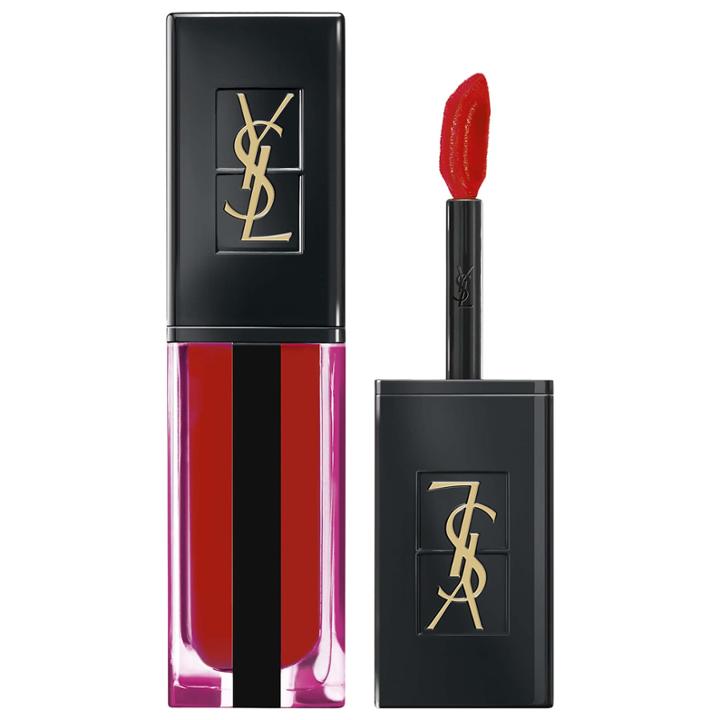 Yves Saint Laurent Water Stain Lip Stain 612 Rouge Deluge 0.2 Oz/ 5.9 Ml