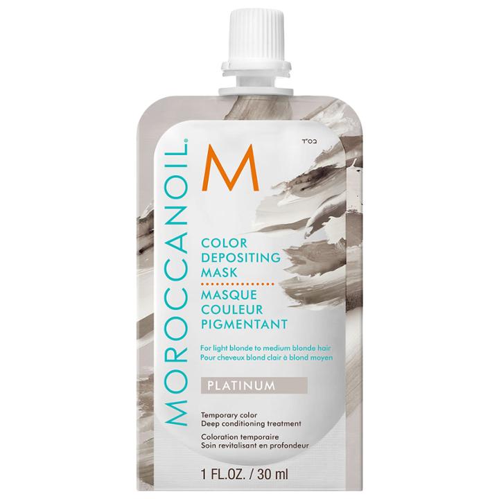 Moroccanoil Color Depositing Mask Mini Platinum 1 Oz/ 30 Ml
