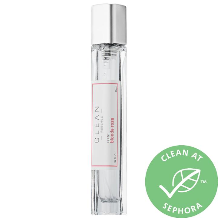 Clean Reserve Blonde Rose Travel Spray 0.34 Oz/ 10 Ml Eau De Parfum Spray