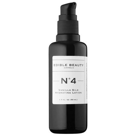 Edible Beauty No. 4 Vanilla Silk Hydrating Lotion 1.7 Oz/ 50 Ml